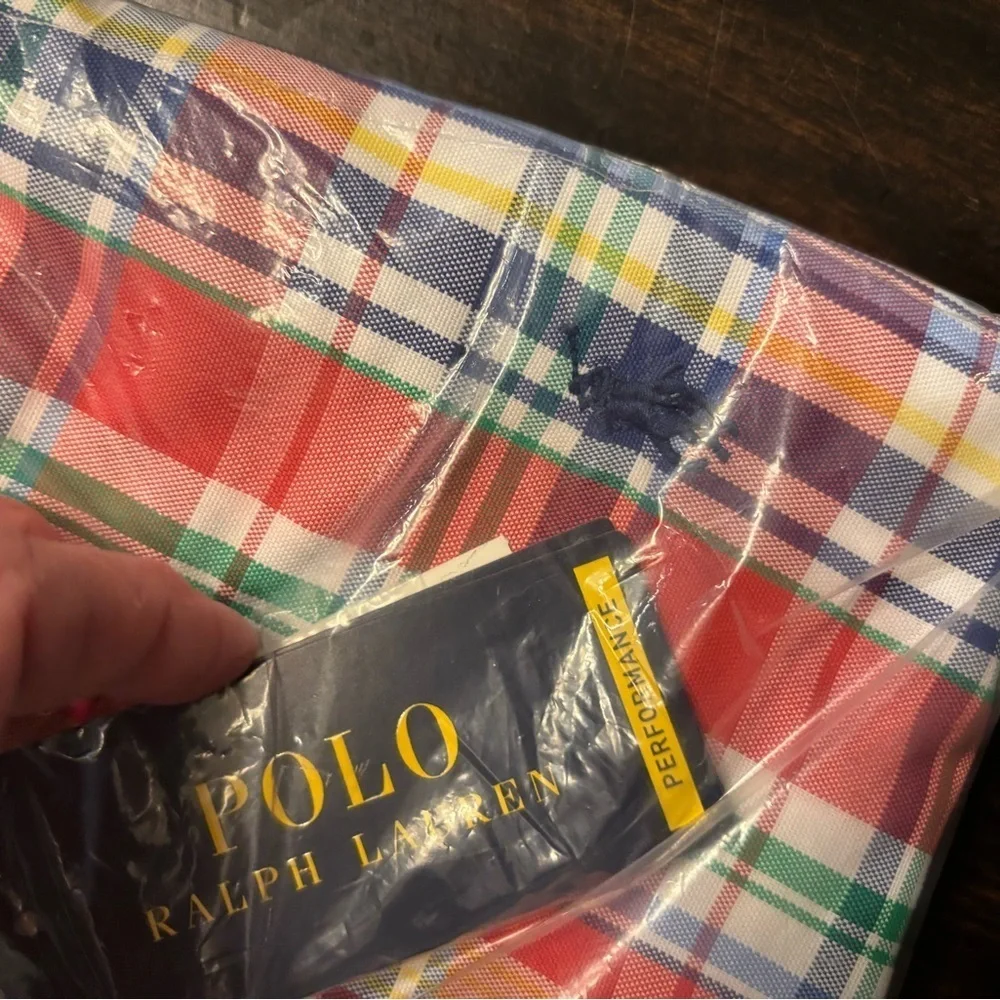 Polo by Ralph Lauren Men's Multicolor Plaid Shirt (red, blue, yellow,green) NWT